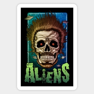 Aliens Magnet